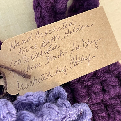 closeup of handwritten tag--details in description