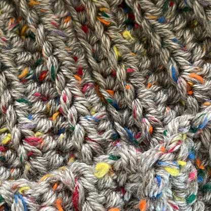 close up of yarn