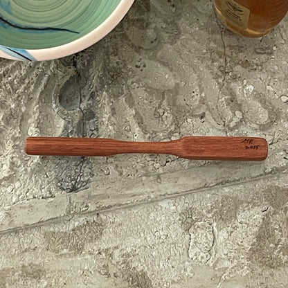 Scottish Squared Handled Spurtle Oak 8" Reclaimed Wood Kitchen Utensil Handmade Hot Drinks Oatmeal