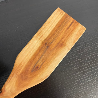 Large Flat Spatula Huckleberry 14.75" Reclaimed Wood Kitchen Utensil Handmade Charcuterie